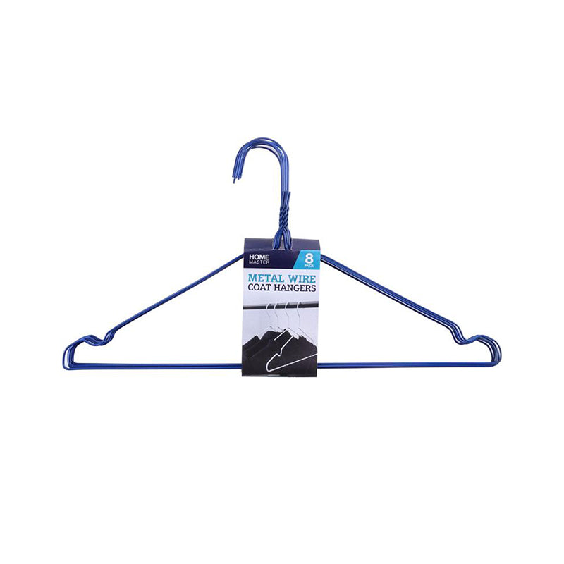 Coat Hanger Metal 8pk - $1.55 EA / CTN QTY: 6
