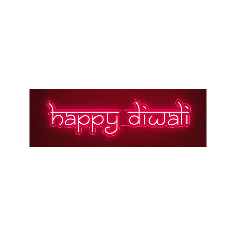 LED Happy Diwali Neon Light Sign - $14.90 EA / CTN QTY: 6