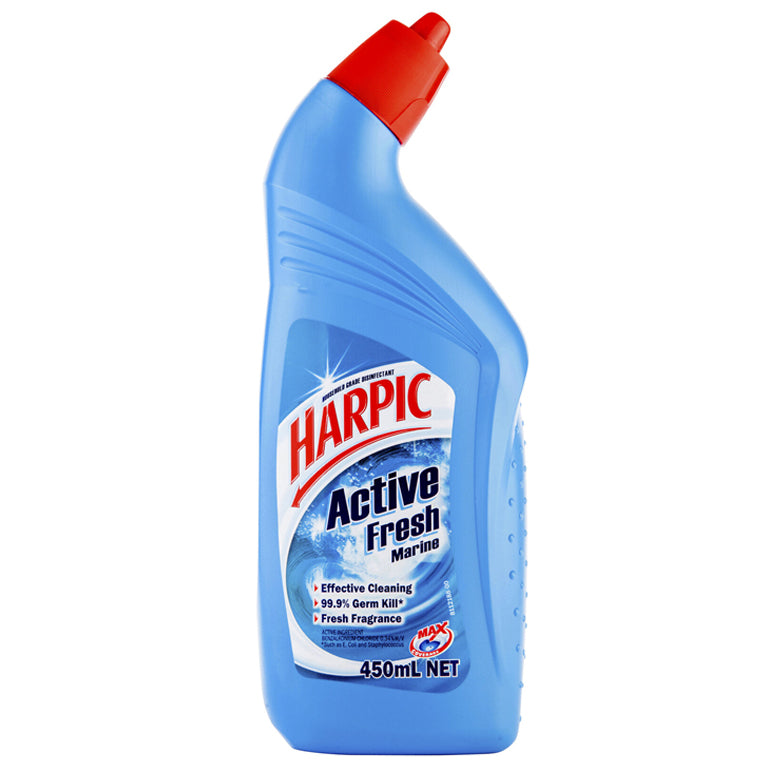 Harpic Active Toilet Cleaner Marine 450ml - $2.75 EA / CTN QTY: 12