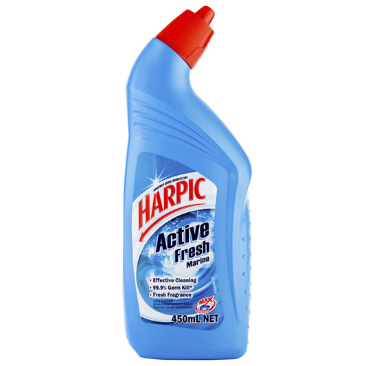 Harpic Active Toilet Cleaner Marine 450ml - $2.75 EA / CTN QTY: 12