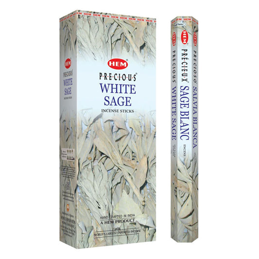 HEM Incense White Sage 20 Sticks - $0.89 EA / CTN QTY: 36