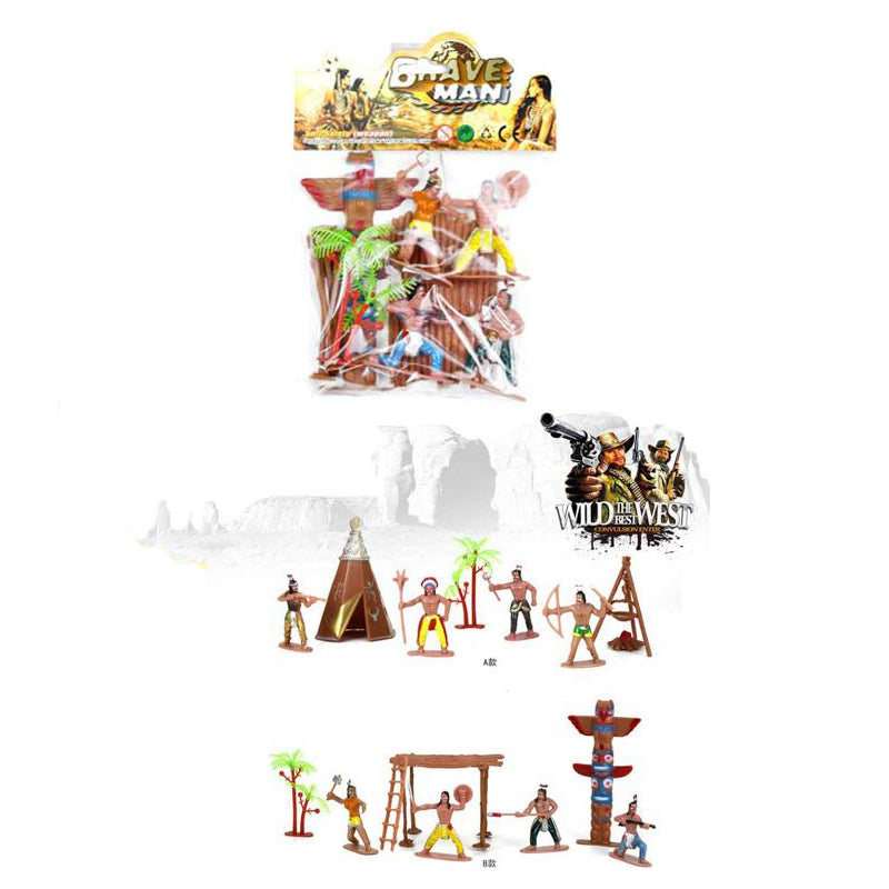 Wild West Indians Set - $1.75 EA / CTN QTY: 10