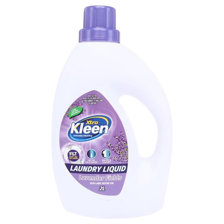 LAUNDRY LIQUID 2L - LAVENDER FIELDS - $4.99 CTN 6