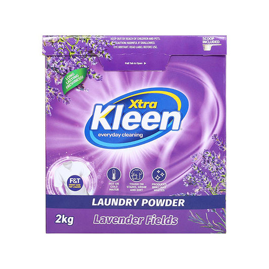 Laundry Powder w/ Scoop Lavender Fields 2kg - $5.70 EA / CTN QTY: 6