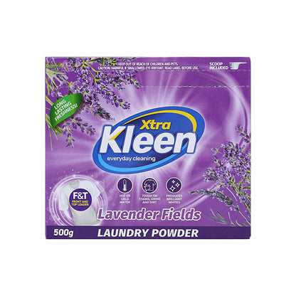Laundry Powder w/ Scoop Lavender Fields 500g - $2.10 EA / CTN QTY: 12