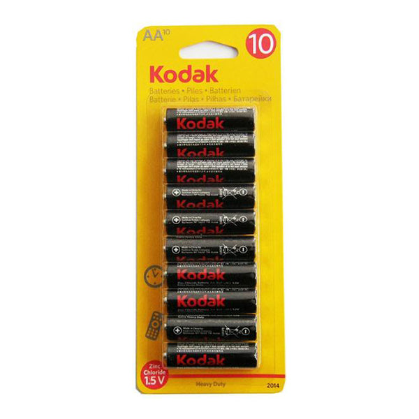 Kodak AA Heavy Duty Battery 10PK - $2.99 EA / CTN QTY: 20
