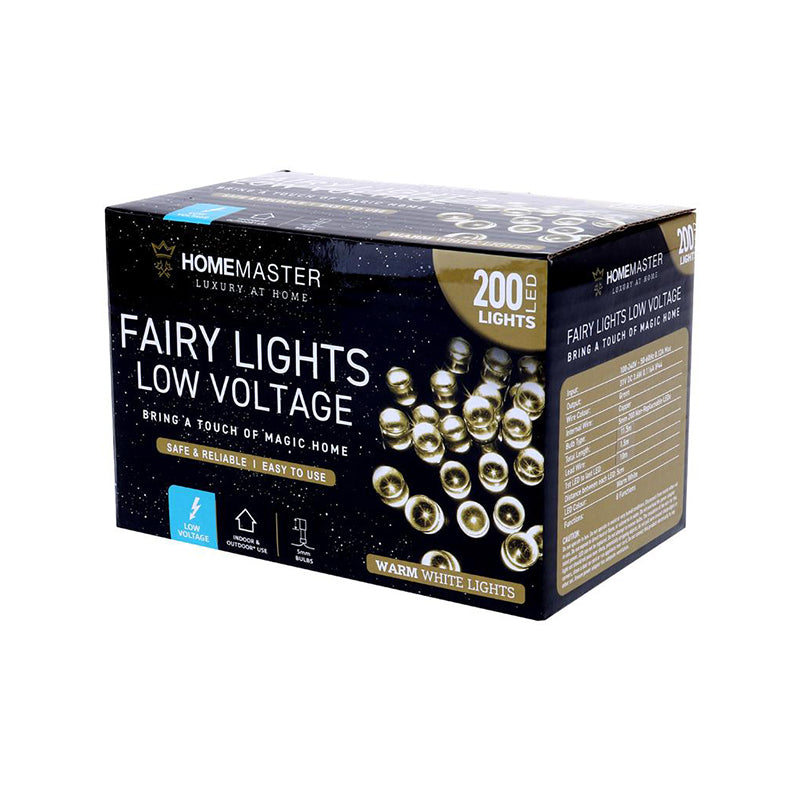 Warm White LED Low Voltage 8 FUNC 200PK - $5.70 EA / CTN QTY: 12 - CODE 131