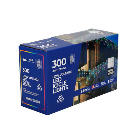 Fairy Light LED Icicle 8 FUNC 300PCS - $14.99 EA / CTN QTY: 12 - CODE 441