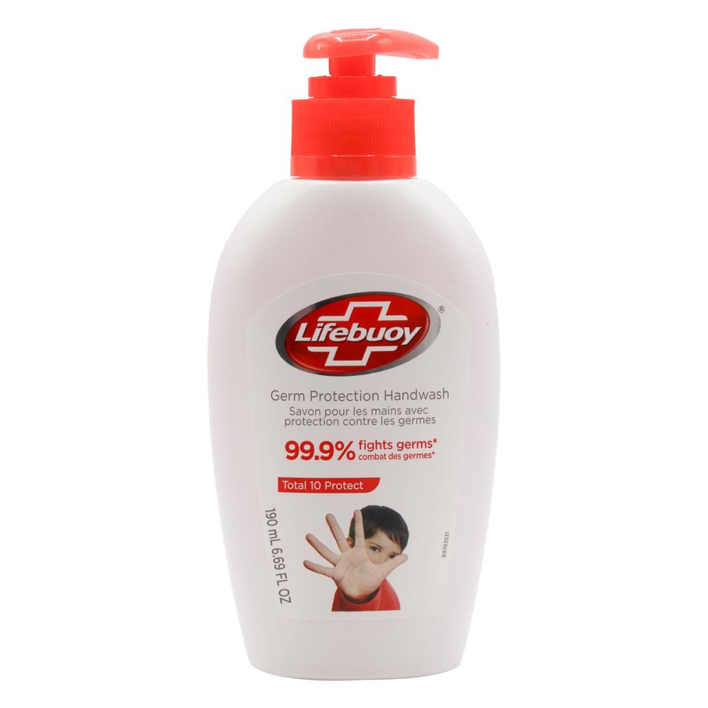 Lifebuoy 190ml Total 10 Hand wash - $1.50 EA / CTN QTY: 6