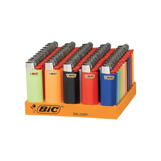 Bic Mini Lighter ASSTD 50PK - $1.25 EA / CTN QTY: 50