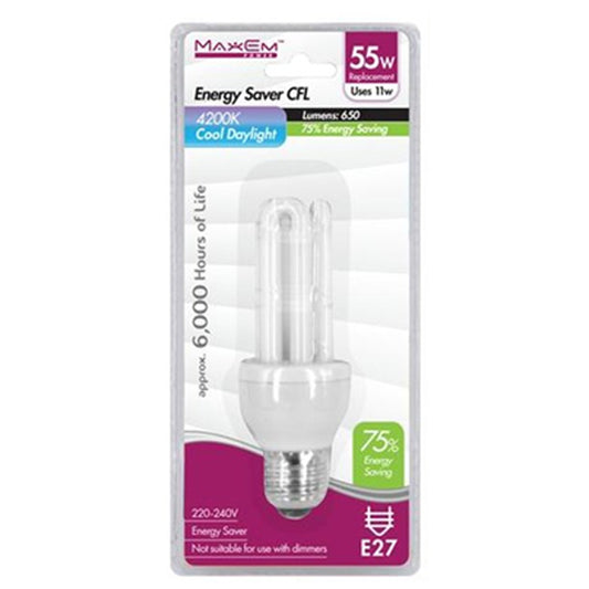 Bulb 11W LED Light - Cool White  E27 - $2.75 EA / CTN QTY: 12