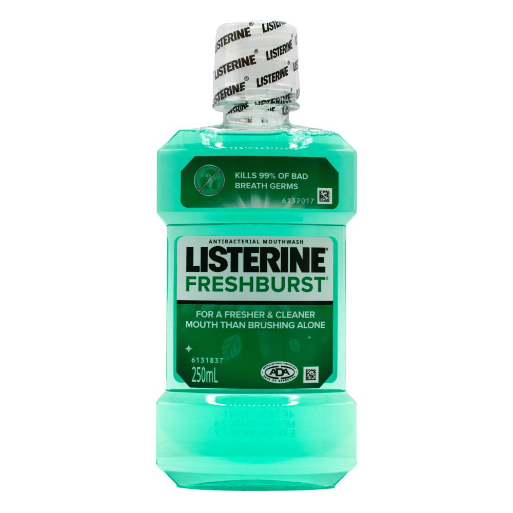 Listerine Cool Mint Mouthwash 250ml - $4.99 EA / CTN QTY: 12
