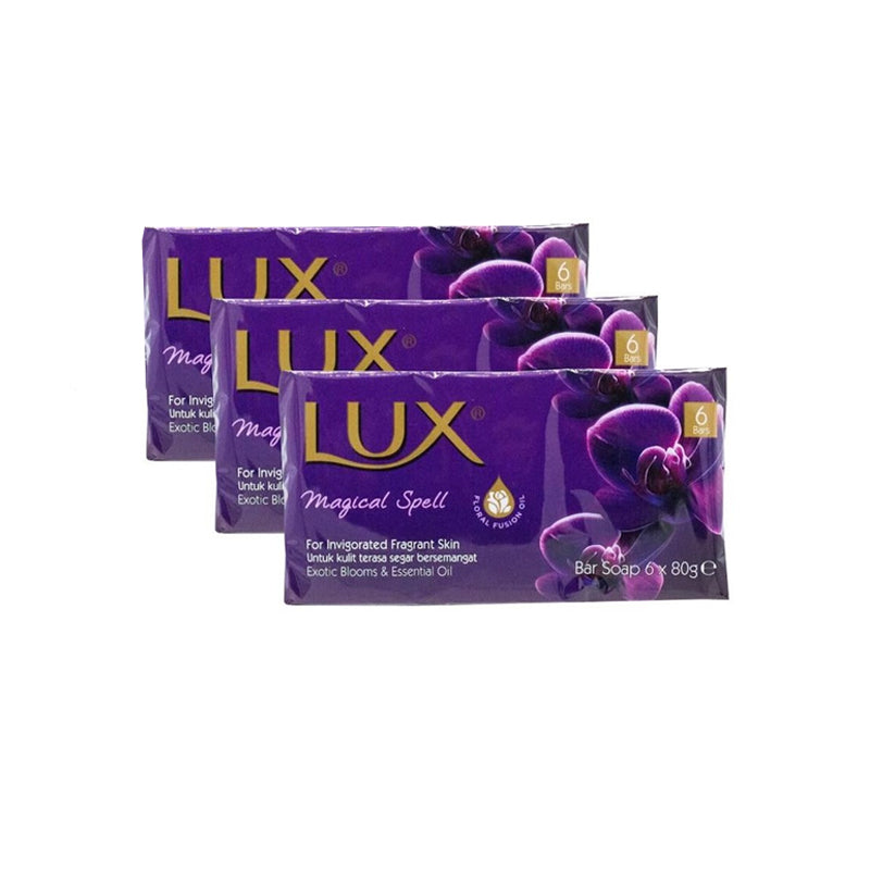 Lux Soap Bar Magical Spell 100g 3PK  - $2.50 EA / CTN QTY:8