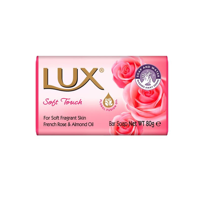 Lux 80g Soap Bar Soft Touch Pink - $0.88 EA / CTN QTY: 12