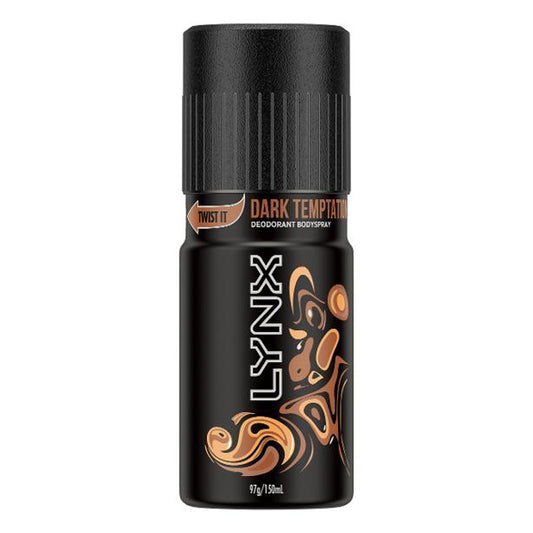 Lynx Deo Dark Temptation 150ml - $3.99 EA / CTN QTY: 6