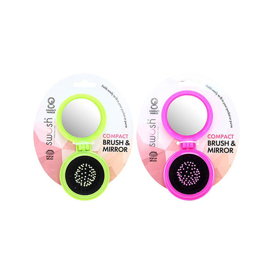 Brush (Pop Up) & Mirror (Compact) - $1.50 EA / CTN QTY: 12