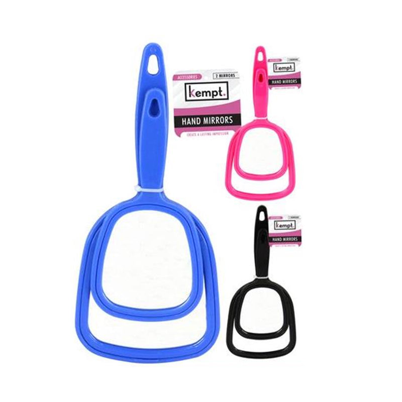 Mirror Set 2pk ASSTD Colours - $1.99 EA / CTN QTY: 12