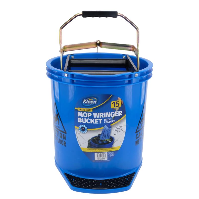 Mop Wringer Bucket w/ Castors 15L