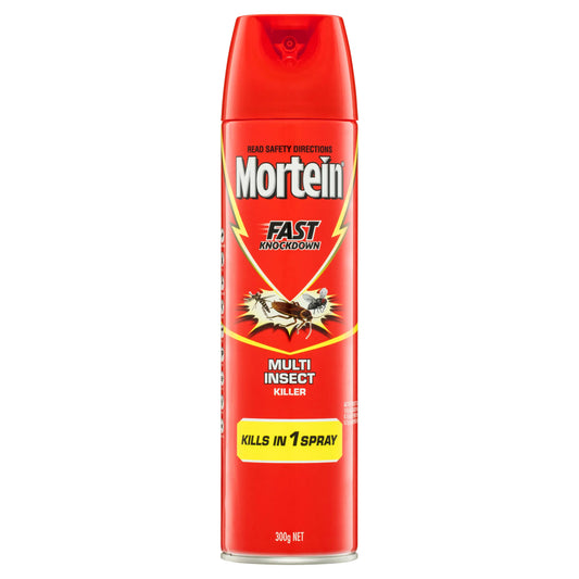 Mortein Multi Insect Killer Spray 300g - $7.99 EA / CTN QTY: 12