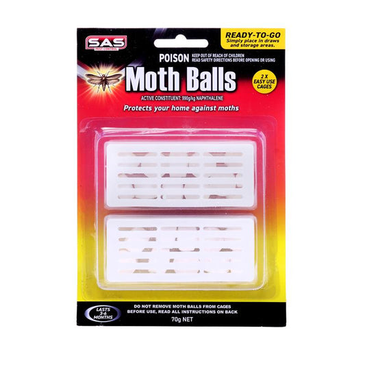 Moth Balls - $1.80 EA / CTN QTY: 12