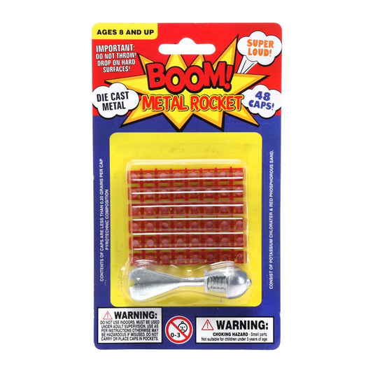 Cap Ring With Metal Rocket 48PCS - $2.25 EA / CTN QTY: 12 - CODE 430