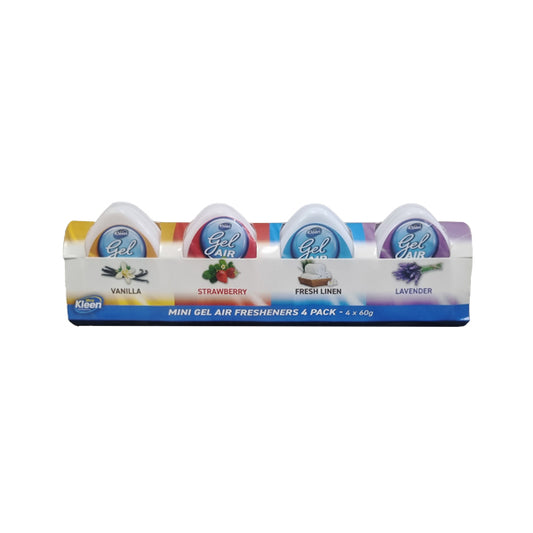 Mini Gel Air Freshener Variety Pack  4 Scent - $1.50 EA / CTN QTY: 12