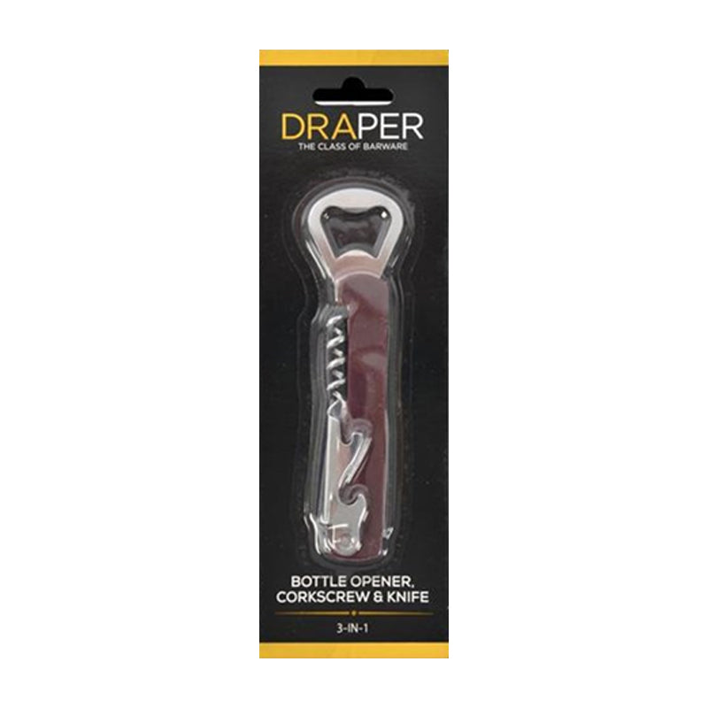 Waiter Bottle Opener Compact - $1.99 EA / CTN QTY: 12