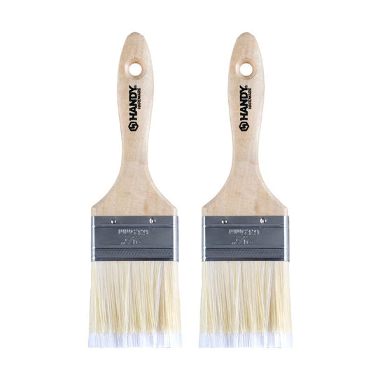 Paint Brush Wooden Handle 2Pk - $2.25 EA / CTN QTY: 12