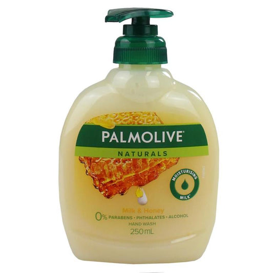 PALMOLIVE 250mL NATURALS SOFTWASH REPLENISHING MILK & HONEY PUMP - $2.49 CTN 12