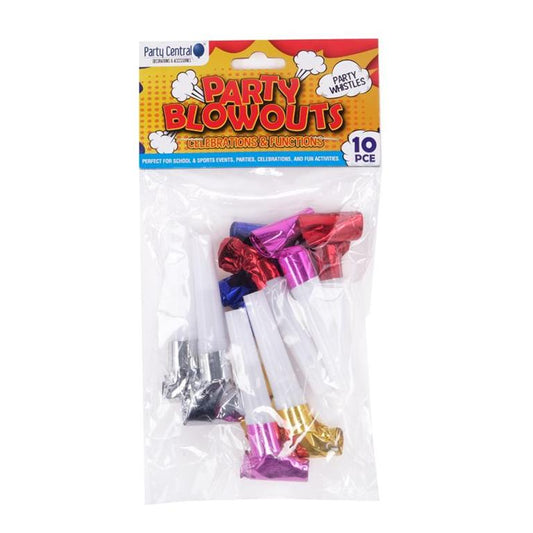 Party Blowouts 10PK - $1.20 EA / CTN QTY: