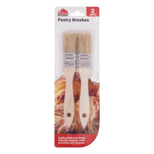 Pastry Brush Set 2PCS - $1.50 EA / CTN QTY: 12