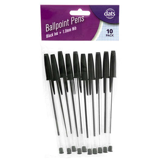 Pen Ballpoint 10pk - $1.50 EA / CTN QTY: 12