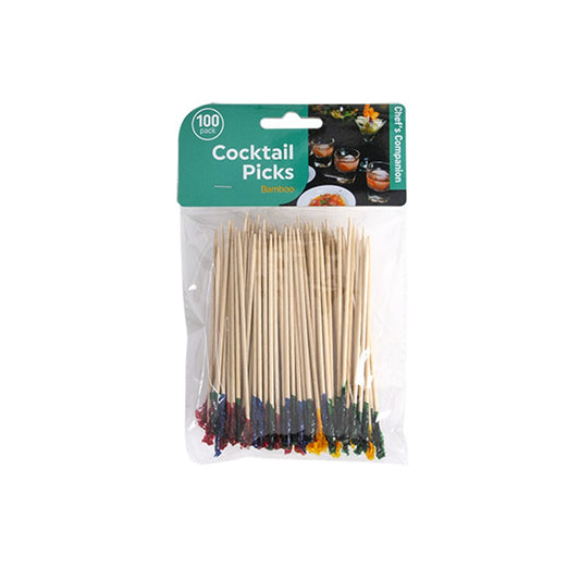 Picks Cocktail Bamboo 10cm 100PK - $1.20 EA / CTN QTY: 12