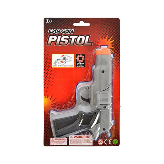Pistol Cap Gun 17cm - $2.35 EA / CTN QTY: 12 - CODE 519