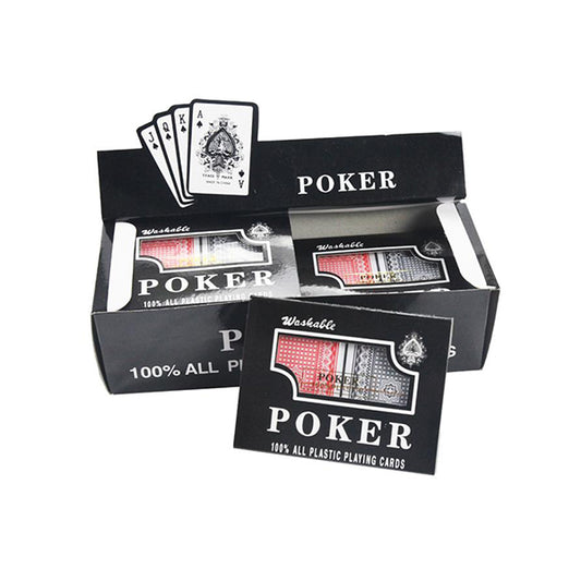 Playing Cards Plastic 2PK - $2.50 EA CTN QTY: 24
