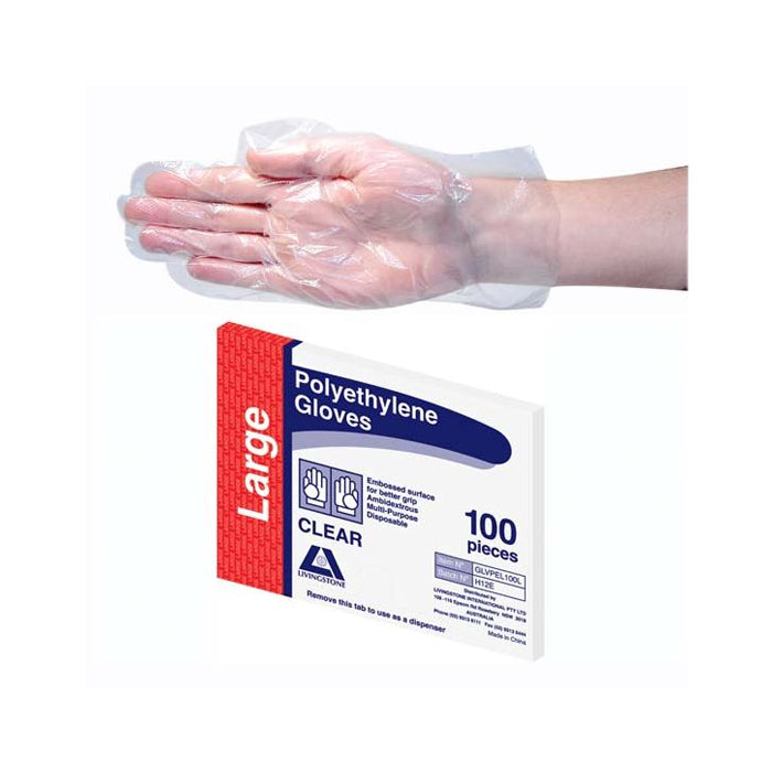 Poly Gloves Single Serve 500PCS - $7.95 EA / CTN QTY: 6