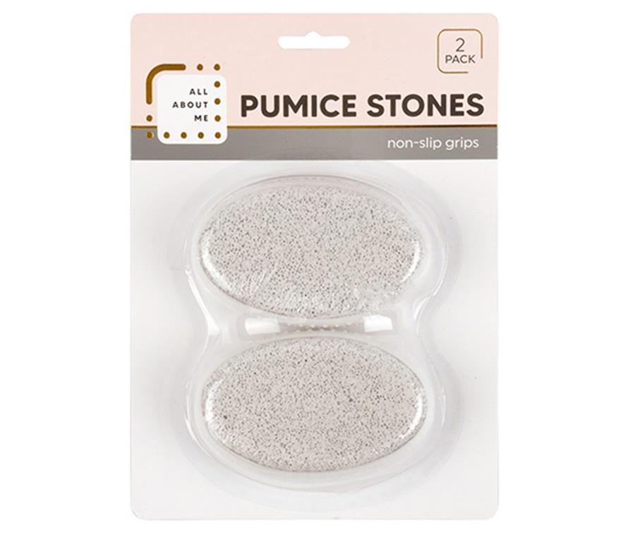 Pumice Stone with Grip 2PK - $2.10 EA / CTN QTY: 12