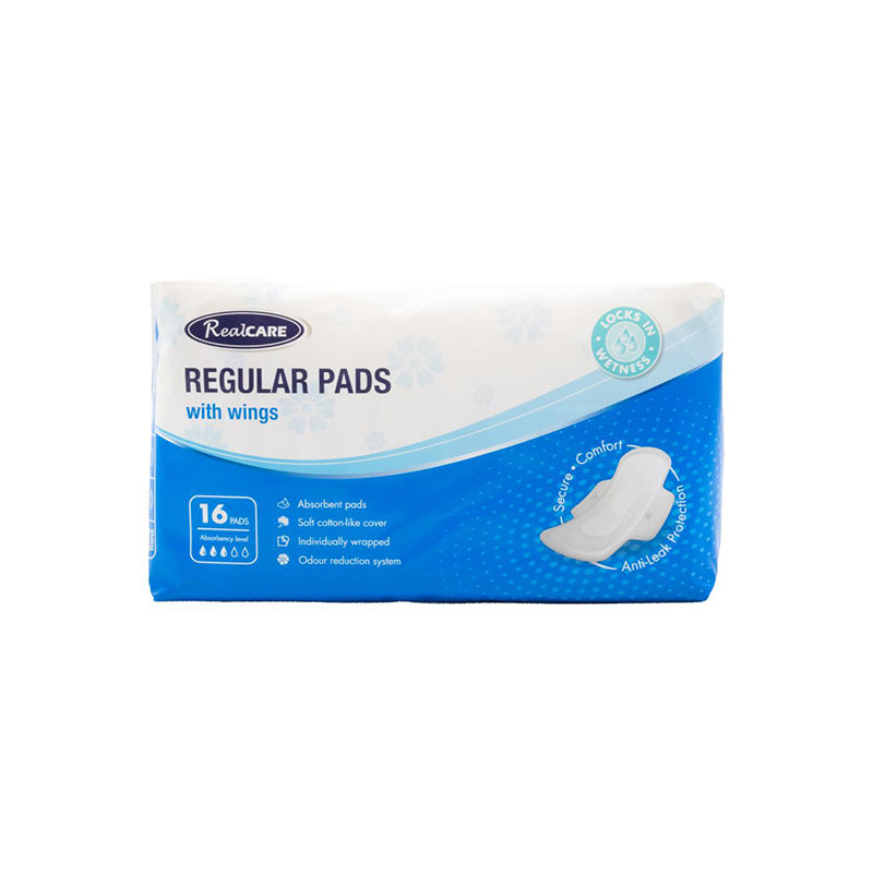 Real Care Regular Pads 16pk - 2.41 EA / CTN QTY: 12