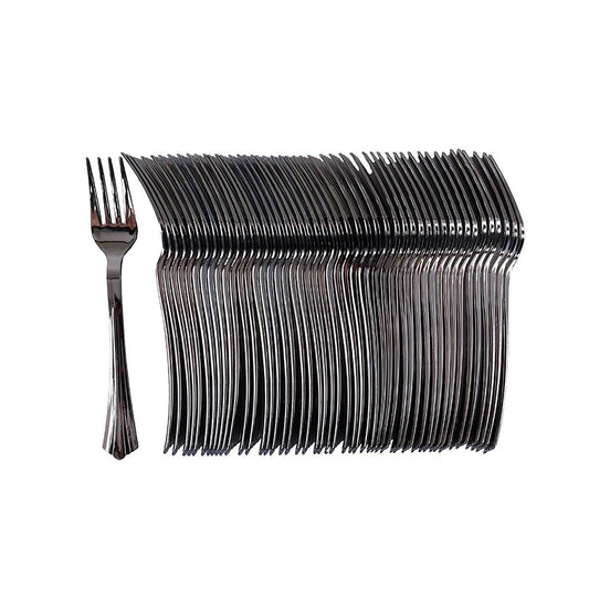 Reusable Metallic Fork 48pk - $3.99 EA / CTN QTY: 12