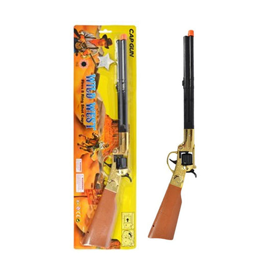 Wild West Cap Gun Rifle 54cm - $5.49 EA / CTN QTY: 12 - CODE 522