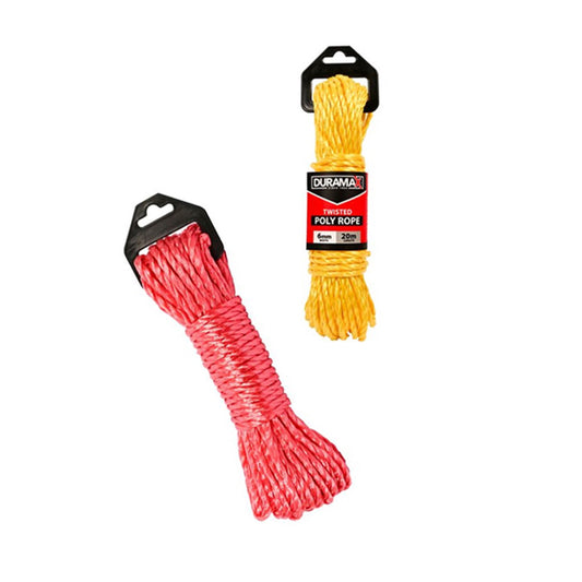 Polly Rope 6mm x20m - $2.10 EA / CTN QTY: 12