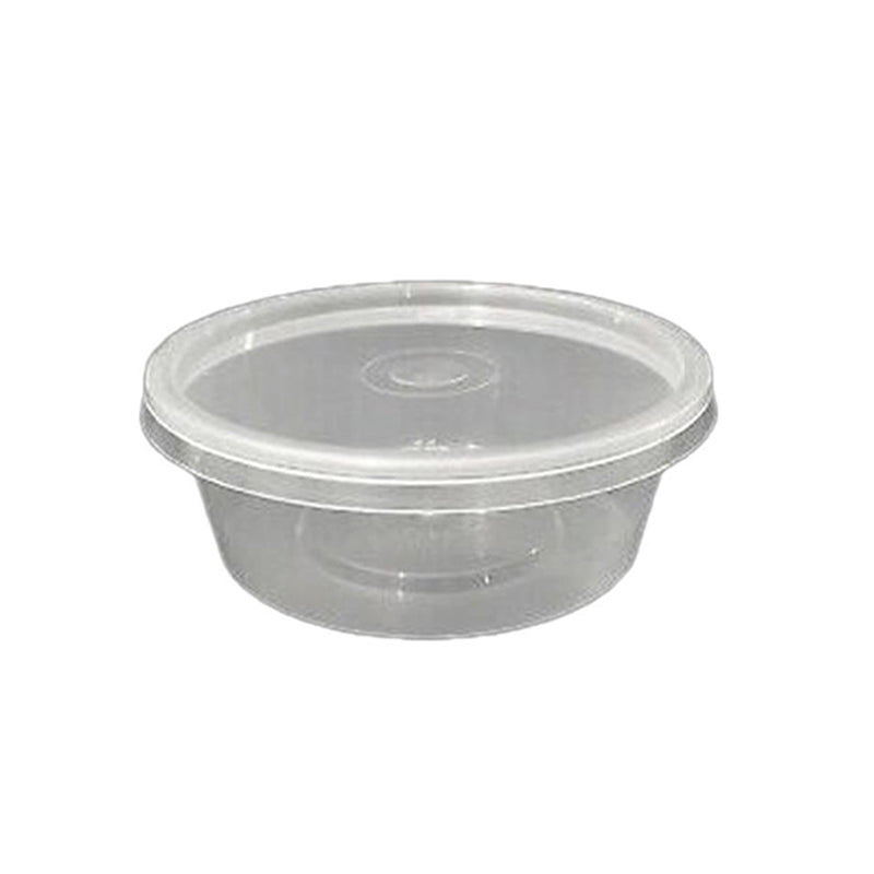 ROUND CONTAINER 16oz 50PCS + 50PCS LIDS - $4.35 CTN 20