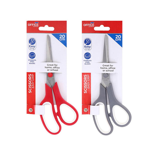 Scissors Easy Grip Large 20cm - $1.50 EA / CTN QTY: 12