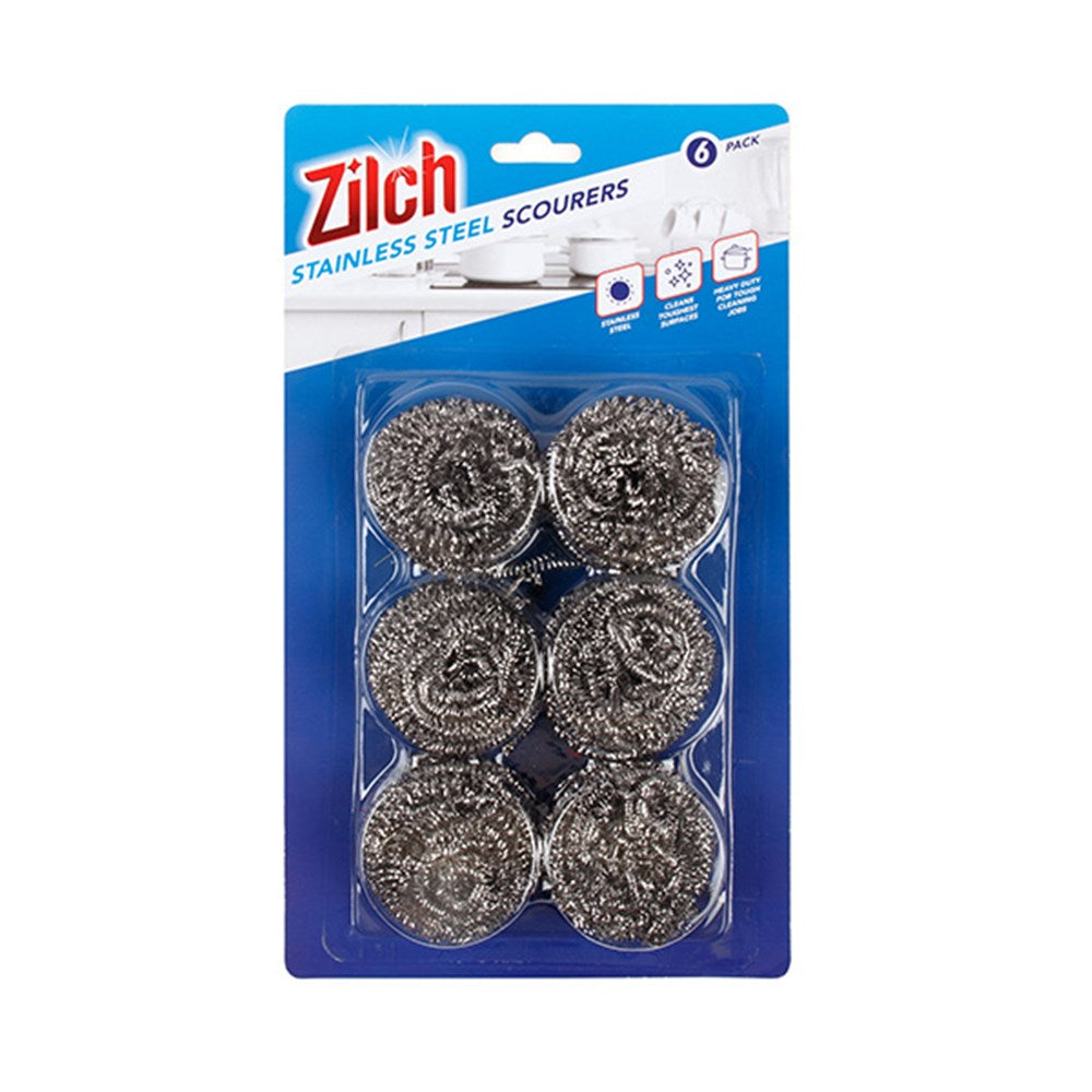 Steel Scourer 6PK - $2.25 EA / CTN QTY: 12