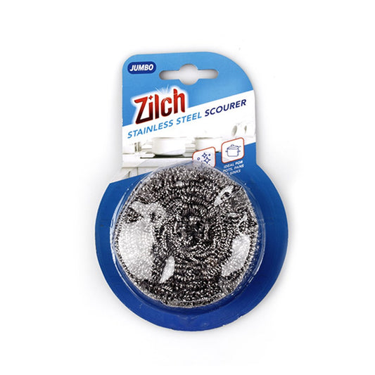 Scourer Stainless Steel 1PK 8.5cm DIA - $1.35 EA / CTN QTY: 12