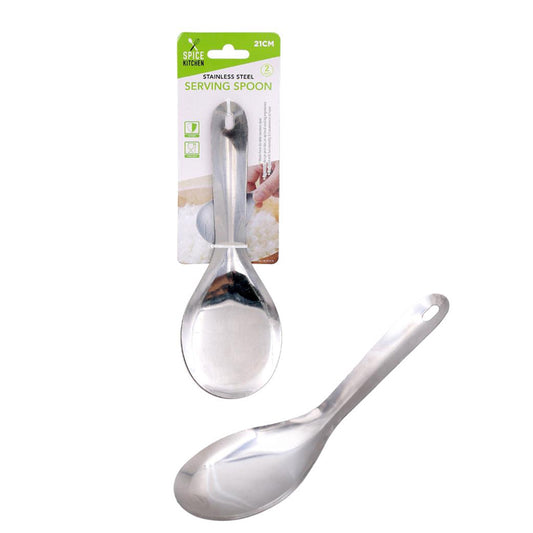 Large Steel Serving Spoons - $1.50 EA / CTN QTY: 12