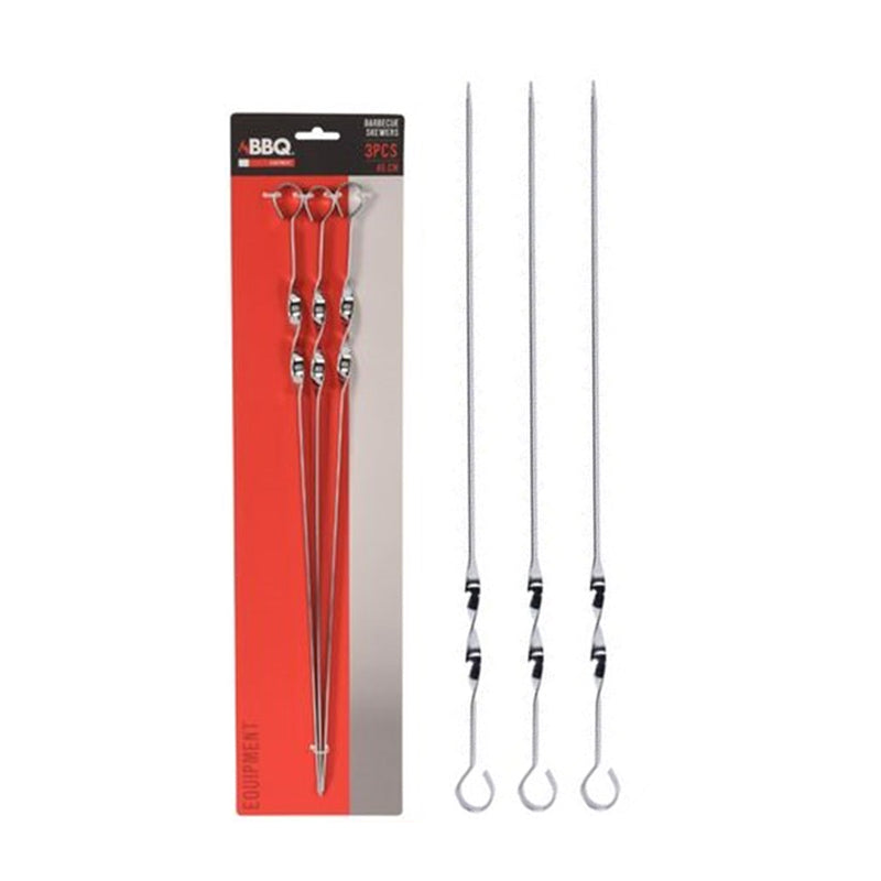 BBQ Skewer Set 45cm 3PCS - $2.65 EA / CTN QTY: 12