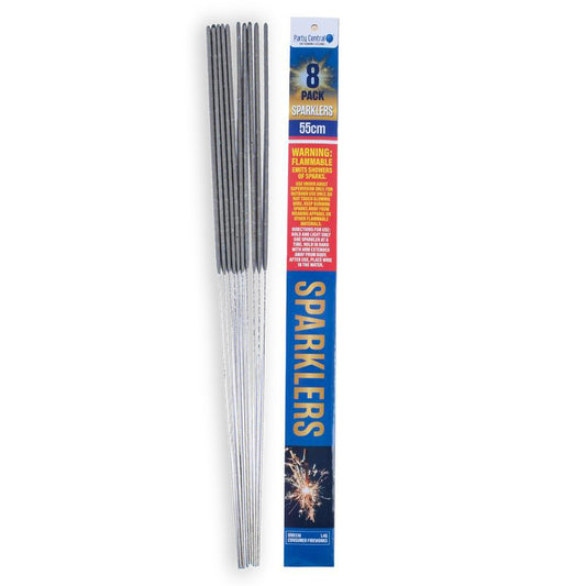 Sparklers 55cm 8PK - $2.75 EA / CTN QTY: 72