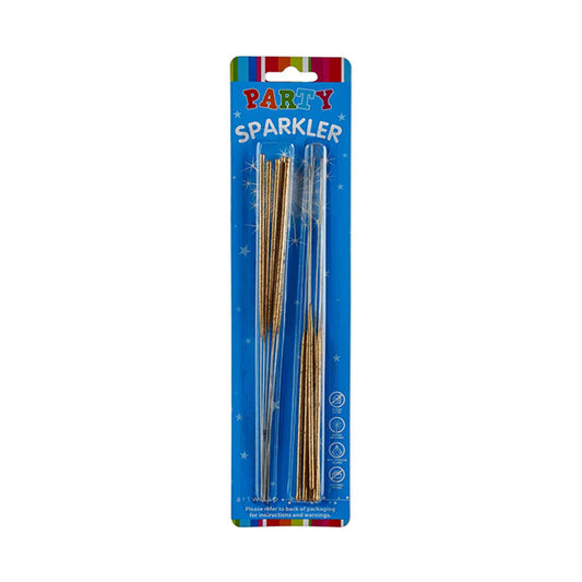 Sparklers Gold 20cm 12PK - $1.85 EA / CTN QTY: 72