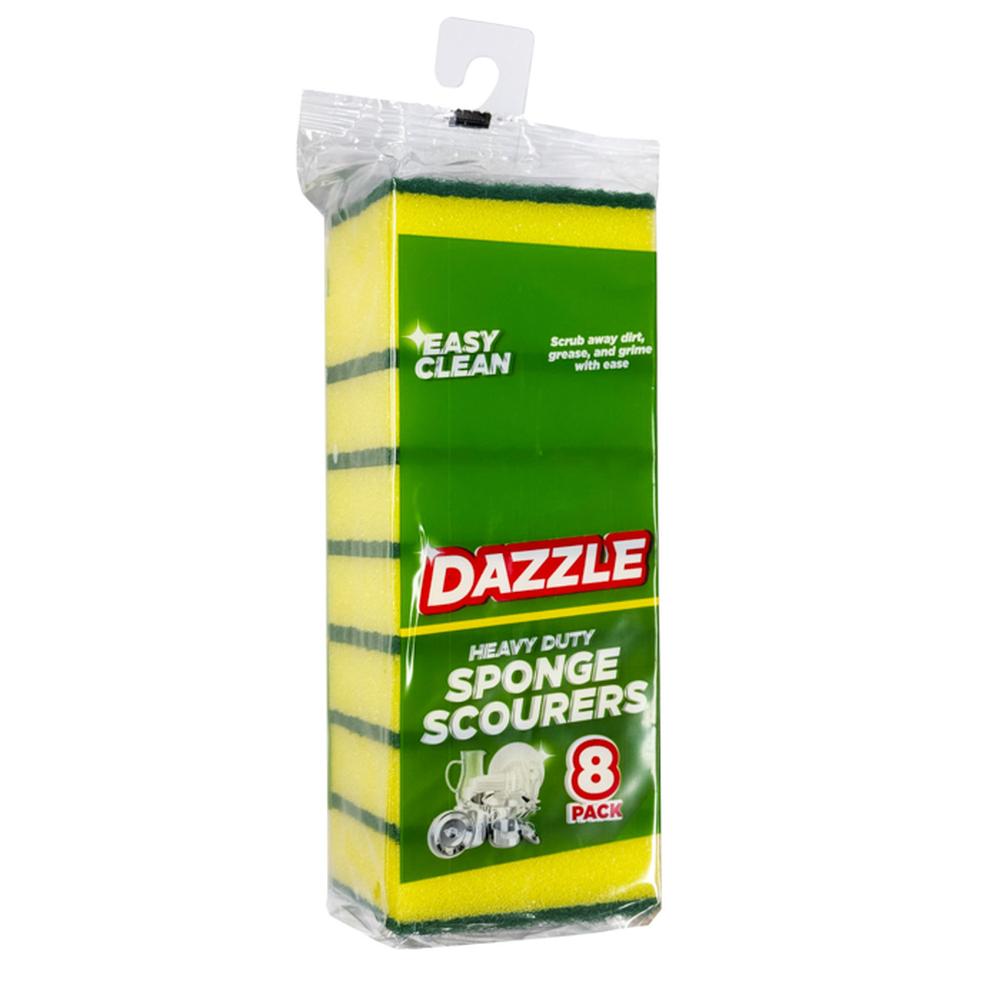 Small Sponge Scourer 8Pk - $0.99 EA / CTN QTY: 12